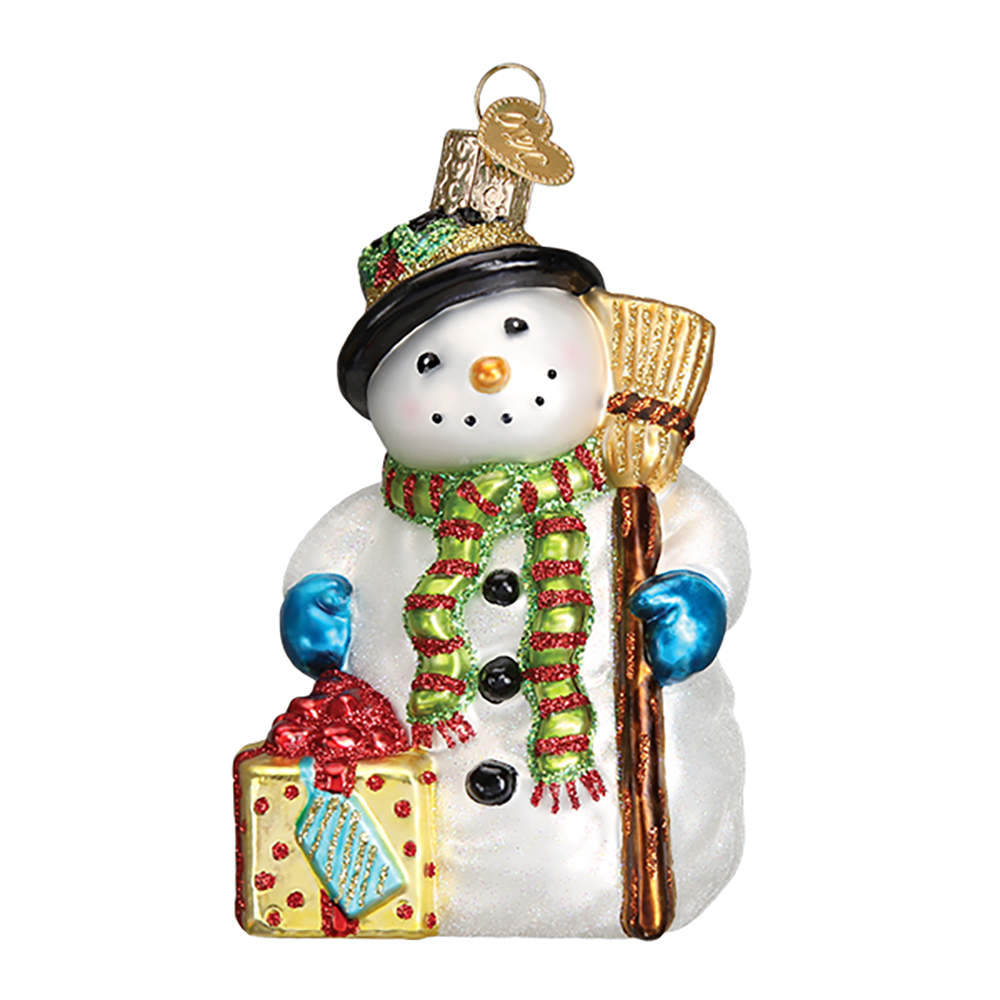 Old World Christmas Gleeful Snowman - No Box Nb2239 by Old World Christmas (Newer)-1