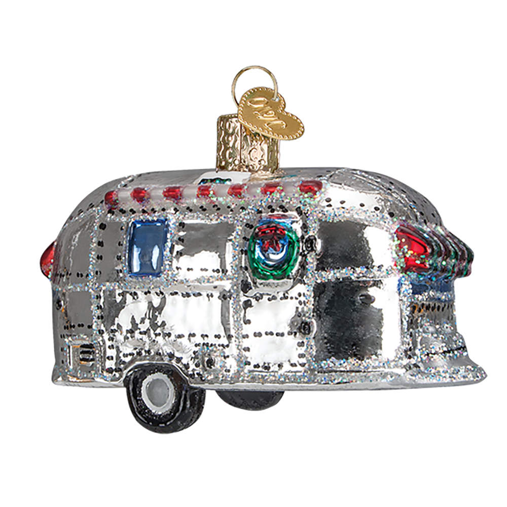 Old World Christmas Vintage Trailer - No Box Nb2314 by Old World Christmas (Newer)-1