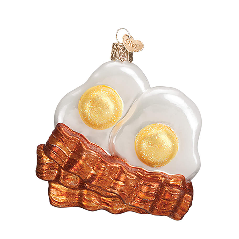 Old World Christmas Bacon And Eggs - No Box Nb2265 by Old World Christmas (Newer)-1