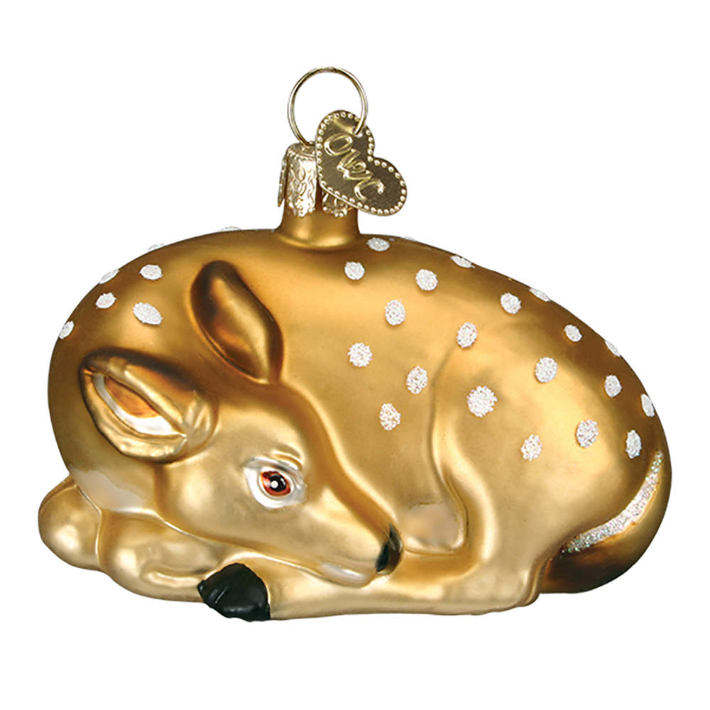 Old World Christmas Fawn - No Box by Old World Christmas (Newer)-1