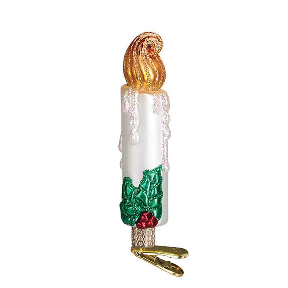 Old World Christmas Clip On Candle - No Box Nb2259 by Old World Christmas (Newer)-1
