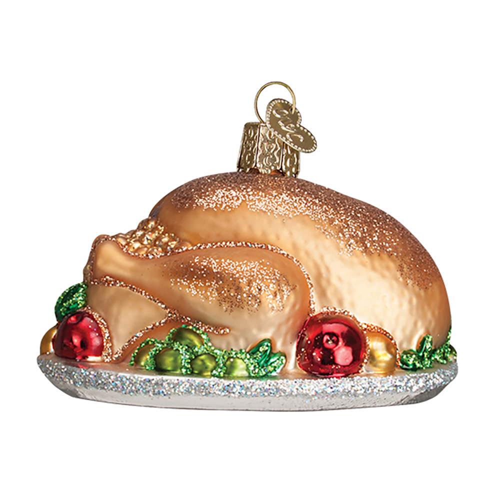 Old World Christmas Turkey Platter - No Box Nb2174 by Old World Christmas (Newer)-1