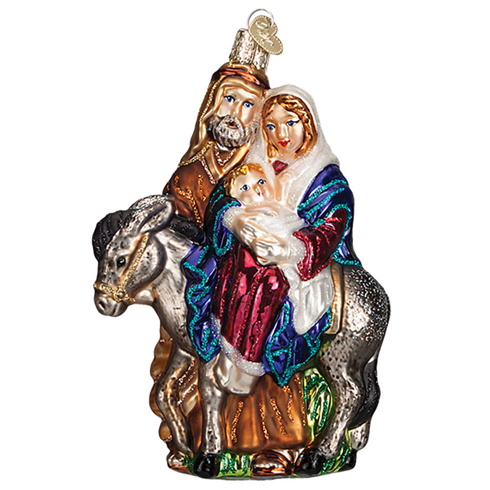 Old World Christmas Flight To Egypt - No Box Nb2054 by Old World Christmas (Newer)-1