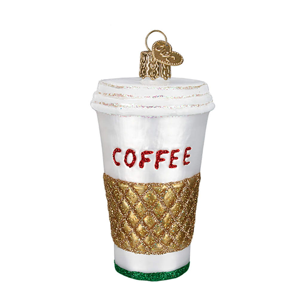 Old World Christmas Coffee To Go - No Box Nb1755 by Old World Christmas (Newer)-1