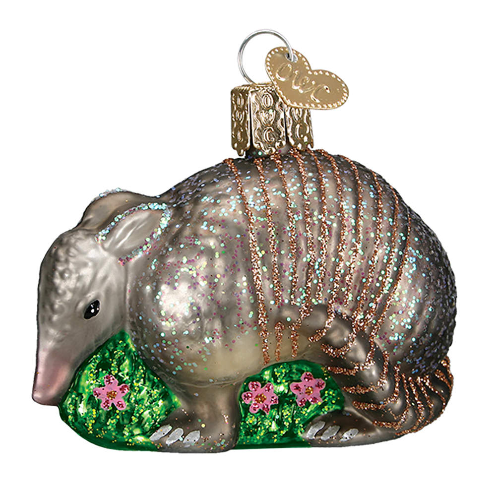 Old World Christmas Armadillo - No Box Nb1590 by Old World Christmas (Newer)-1