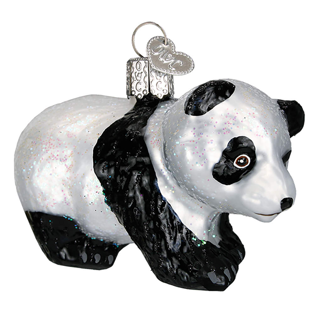Old World Christmas Panda Cub - No Box Nb1582 by Old World Christmas (Newer)-1