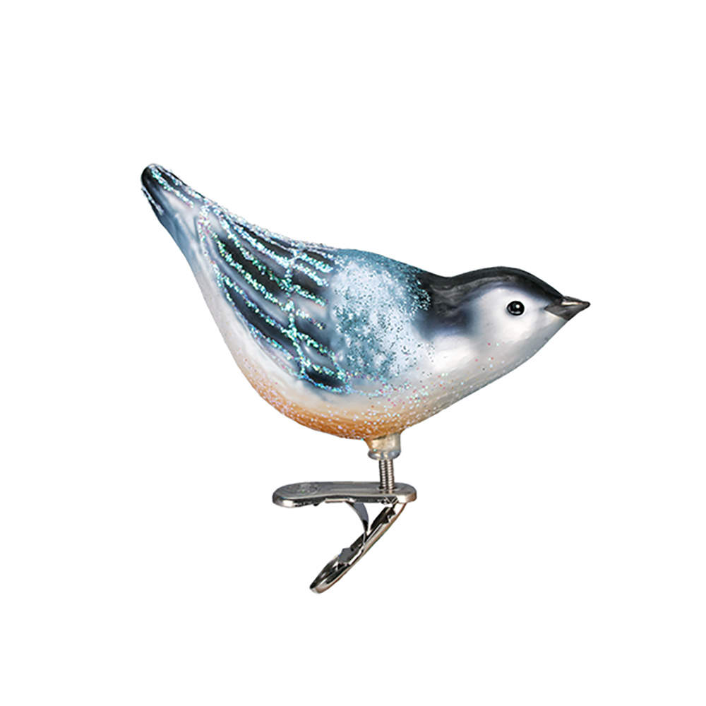Old World Christmas Nuthatch - Bird - No Box by Old World Christmas (Newer)-1