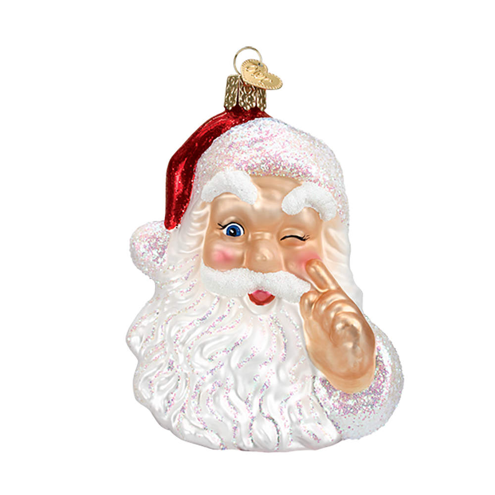 Old World Christmas Night Before Christmas Santa - No Box Nb1308 by Old World Christmas (Newer)-1