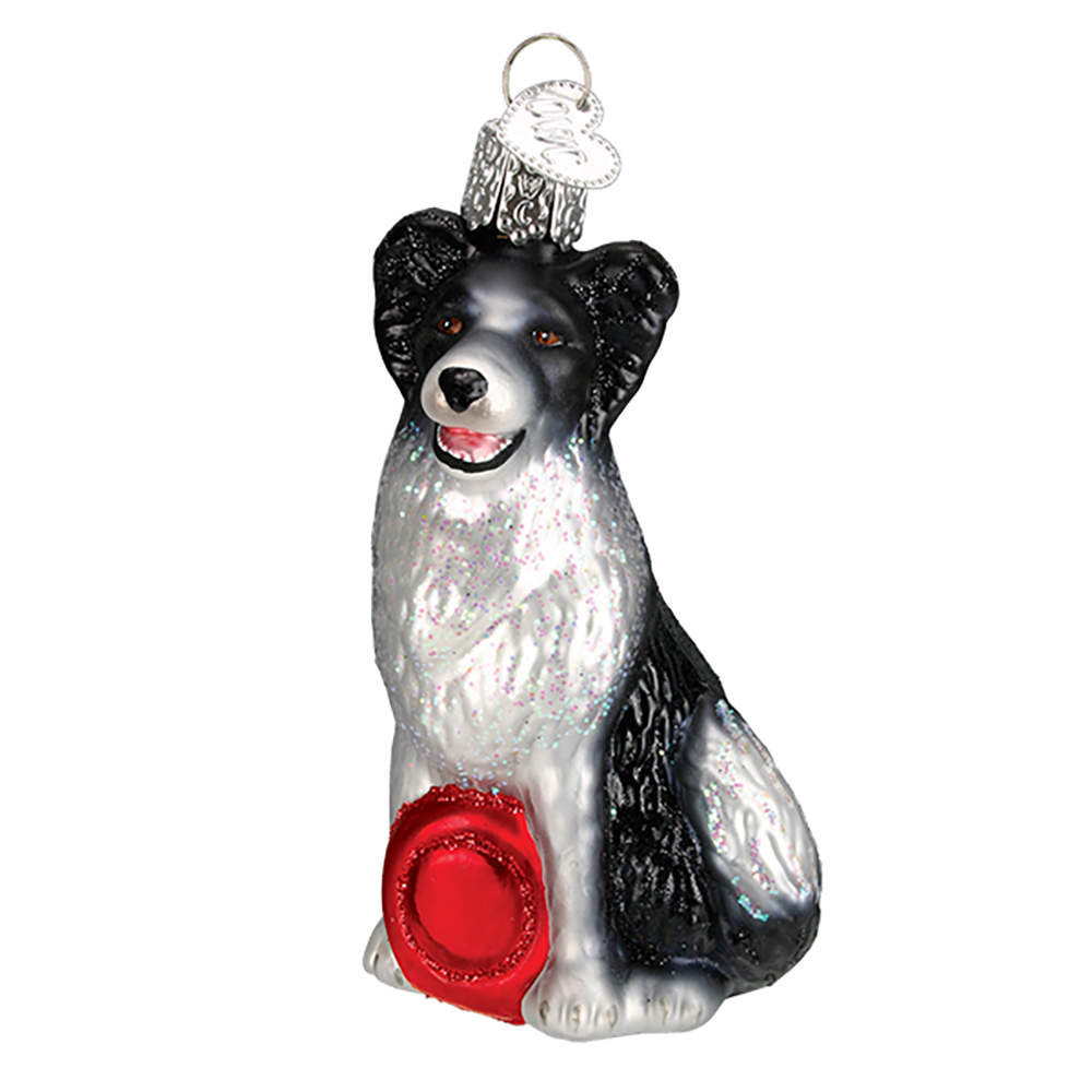 Old World Christmas Border Collie - No Box Nb1200 by Old World Christmas (Newer)-1