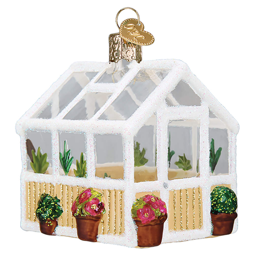 Old World Christmas Greenhouse - No Box Nb3063 by Old World Christmas (Newer)-1