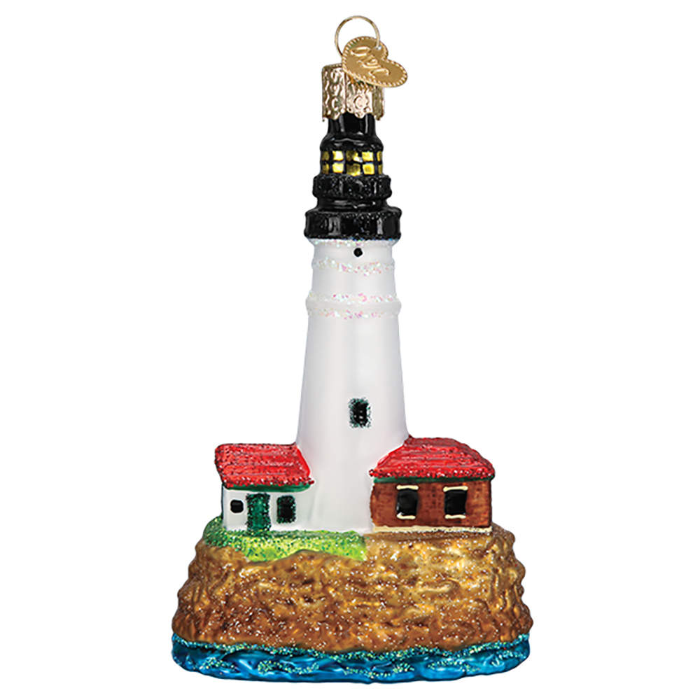 Old World Christmas Portland Head Lighthouse - No Box Nb3060 by Old World Christmas (Newer)-1