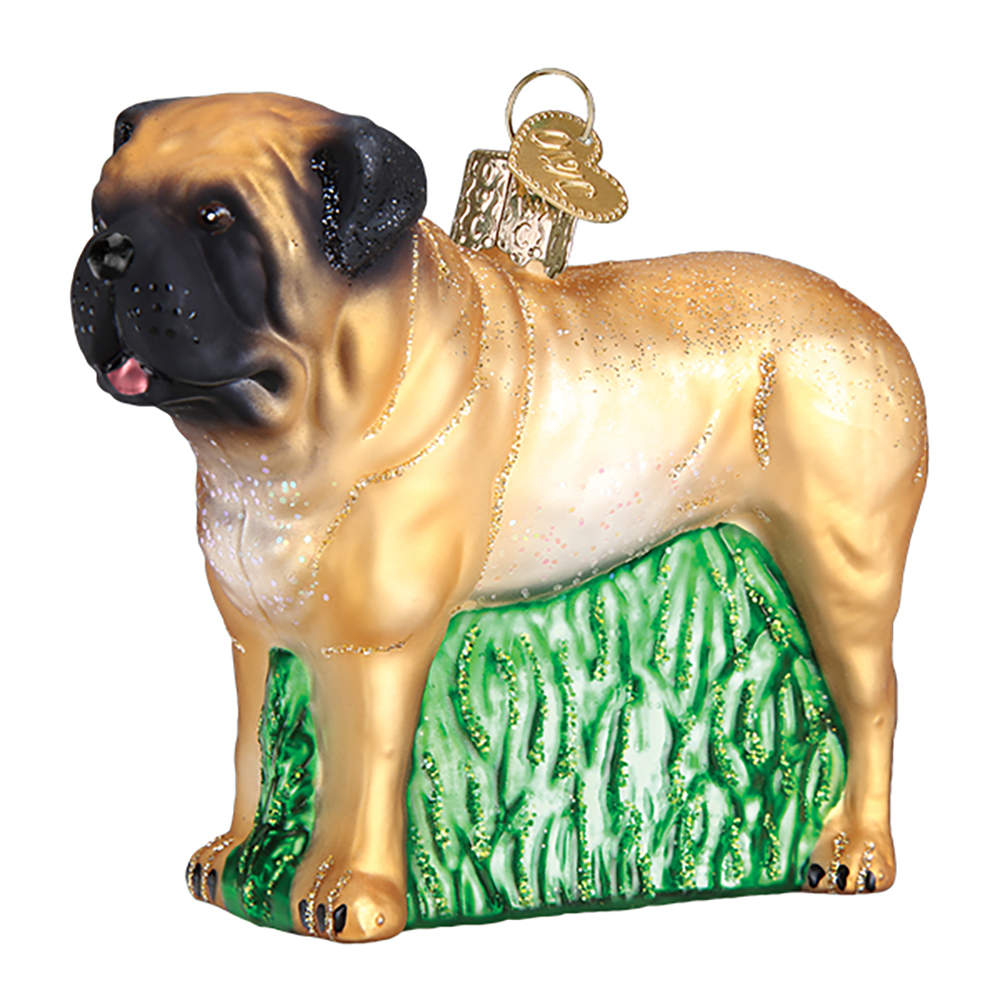 Old World Christmas English Mastiff - No Box Nb2708 by Old World Christmas (Newer)-1