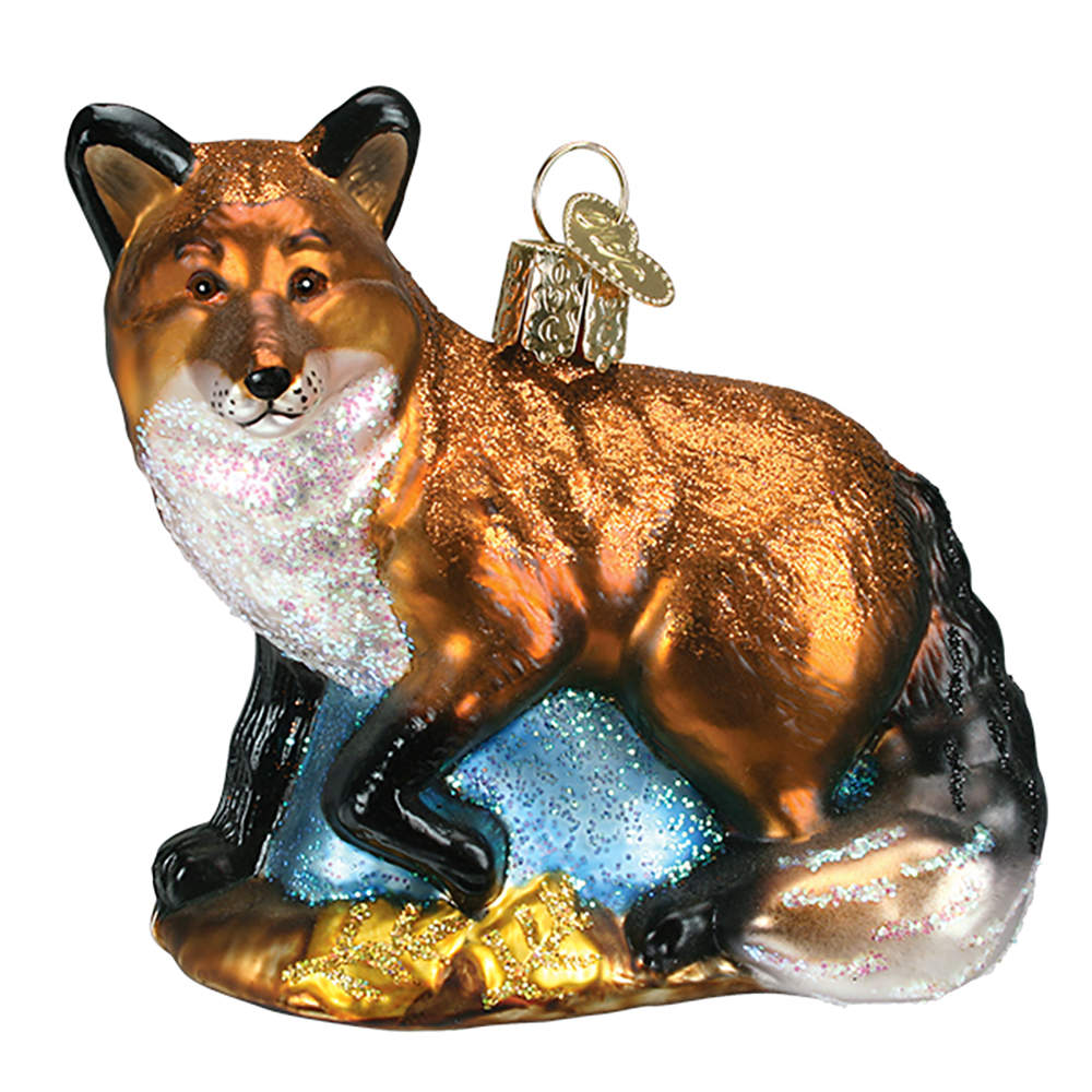 Old World Christmas Red Fox - No Box by Old World Christmas (Newer)-1