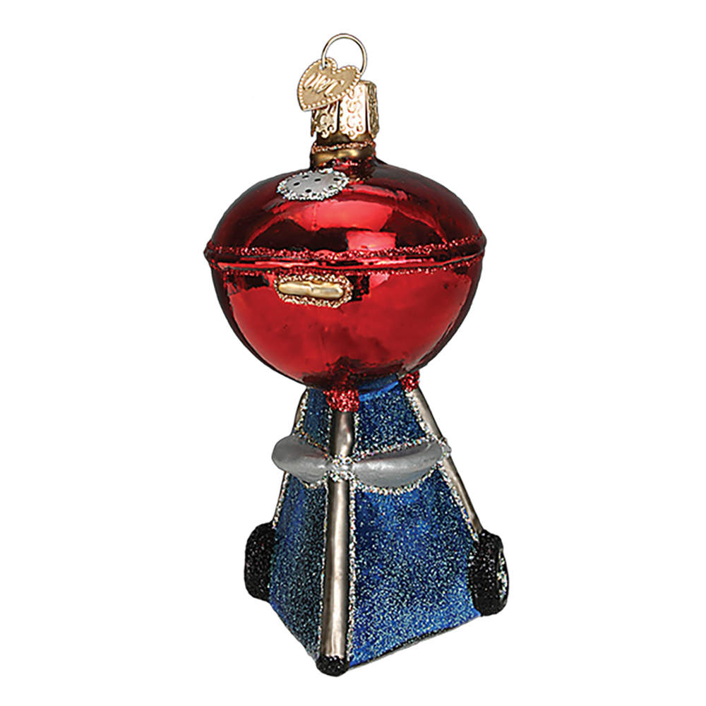Household Items Classic Barbecue - Red - No Box by Old World Christmas (Newer)-1
