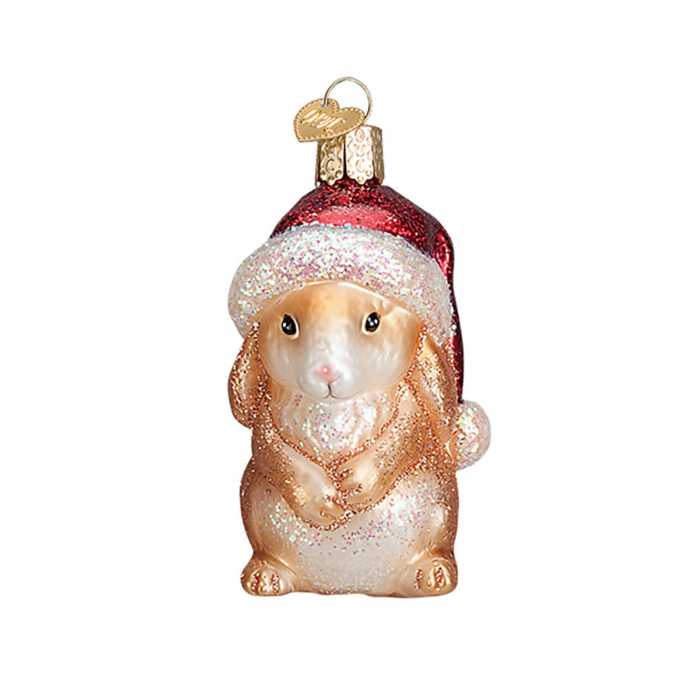 Old World Christmas Christmas Bunny-Sitting - No Box Nb2206 by Old World Christmas (Newer)-1