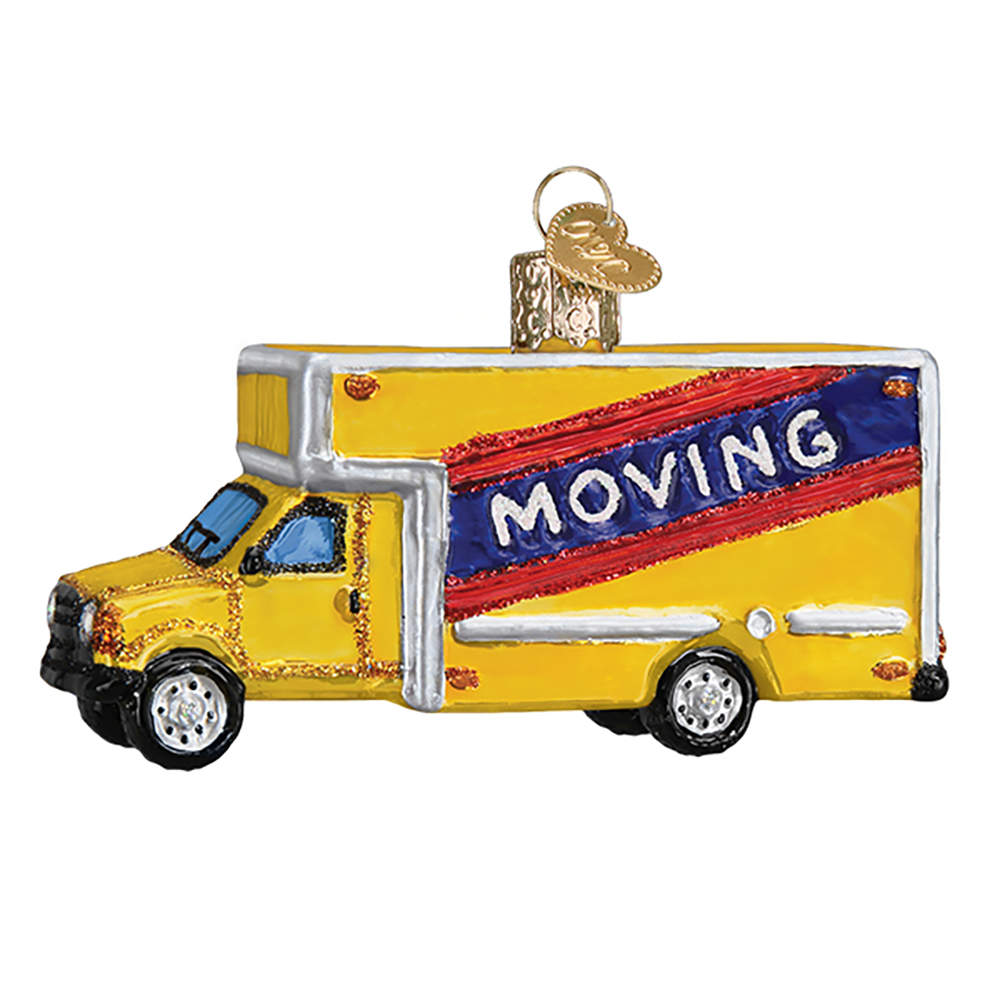 Old World Christmas Moving Truck - No Box Nb2979 by Old World Christmas (Newer)-1