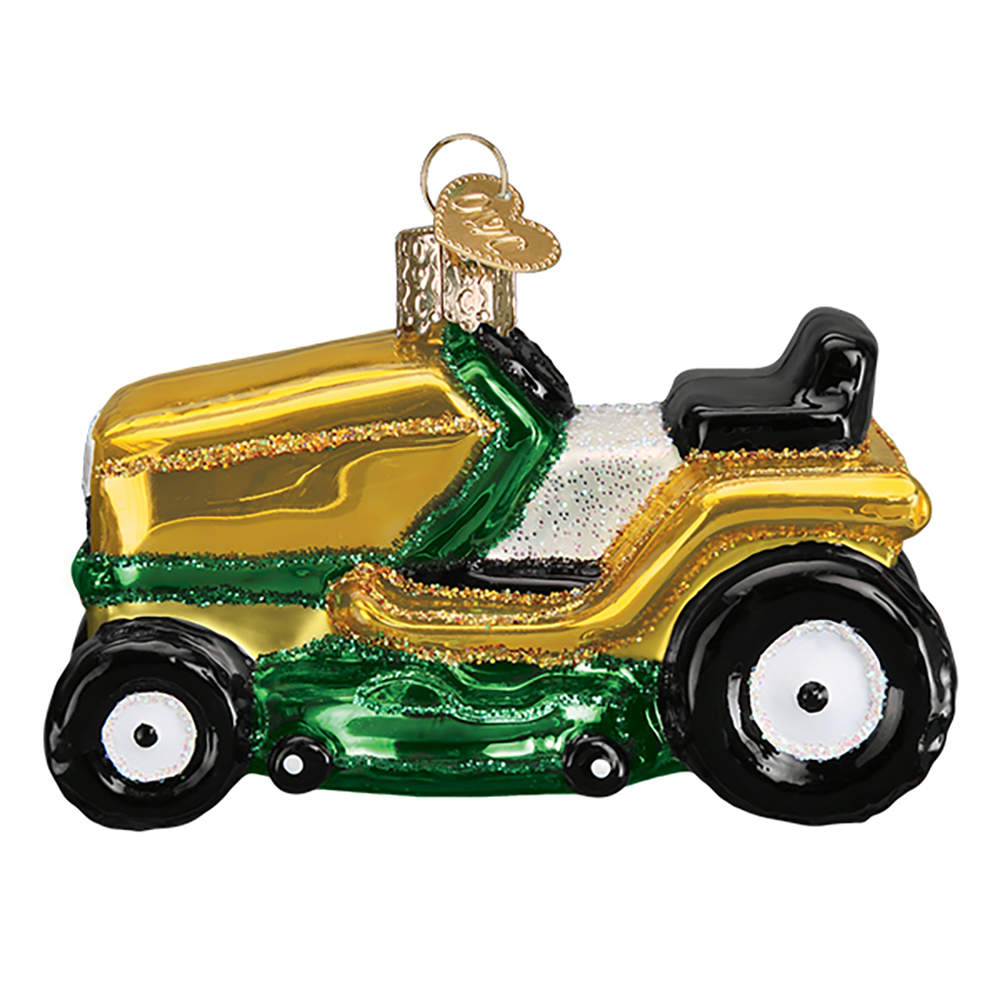 Old World Christmas Riding Lawn Mower - No Box Nb2981 by Old World Christmas (Newer)-1