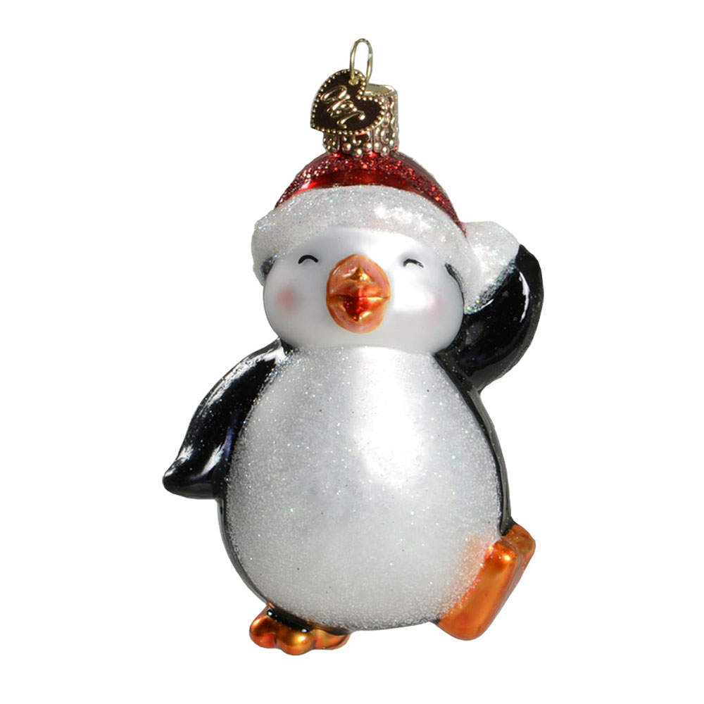 Old World Christmas Dancing Penguin - No Box Nb2075 by Old World Christmas (Newer)-1
