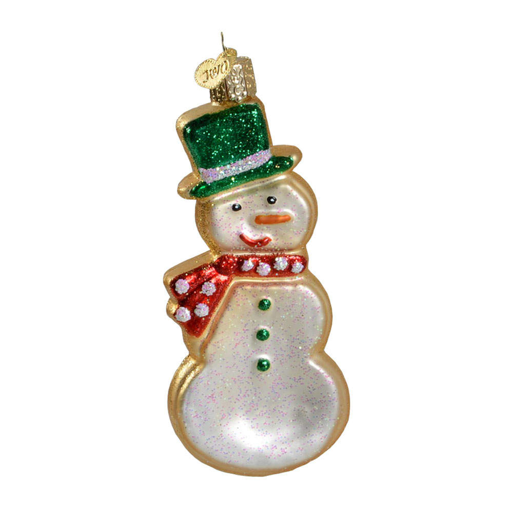 Food and Drink Sugar Cookie - Snowman - No Box by Old World Christmas (Newer)-1