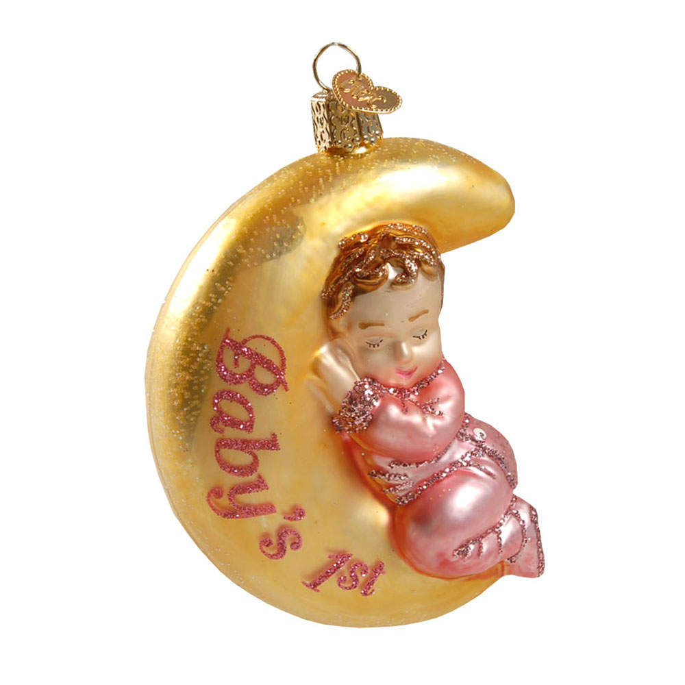 Old World Christmas Dreamtime Girl - Baby's 1st - No Box Nb1701 by Old World Christmas (Newer)-1