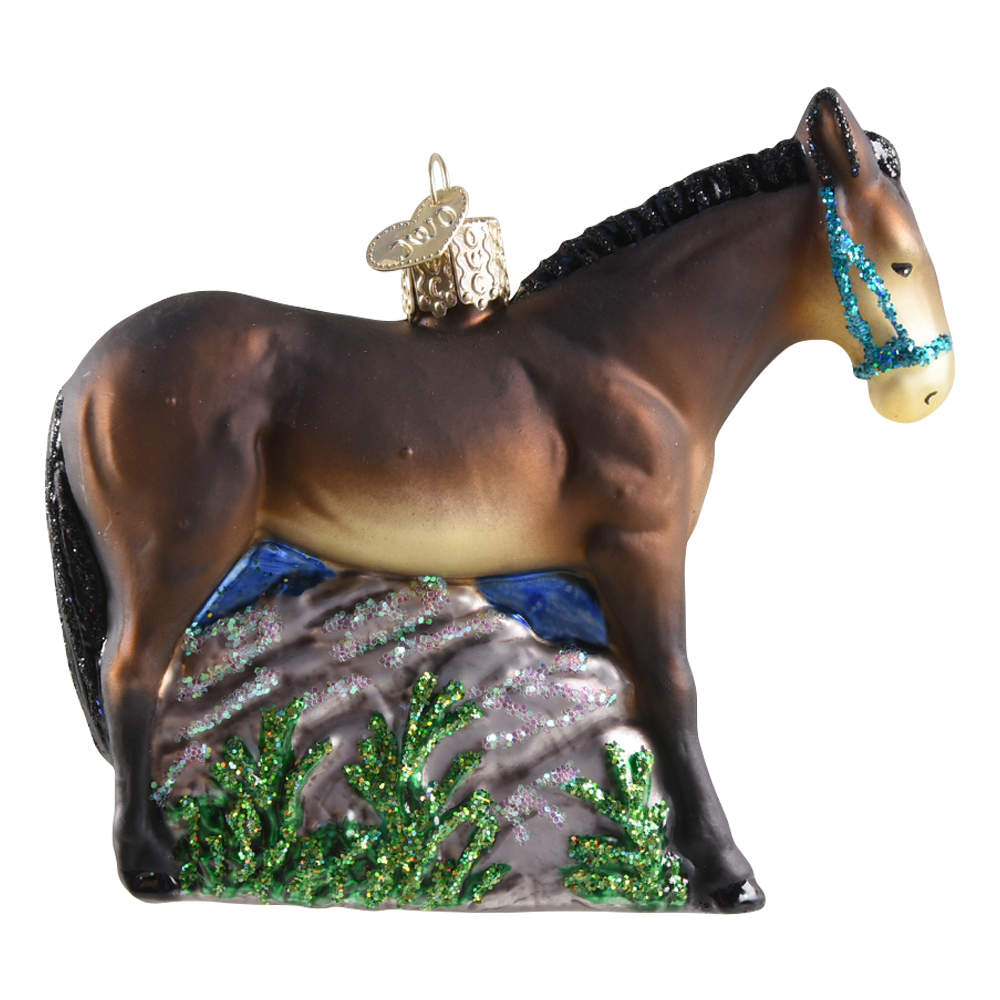 Old World Christmas Mule - No Box Nb3250 by Old World Christmas (Newer)-1