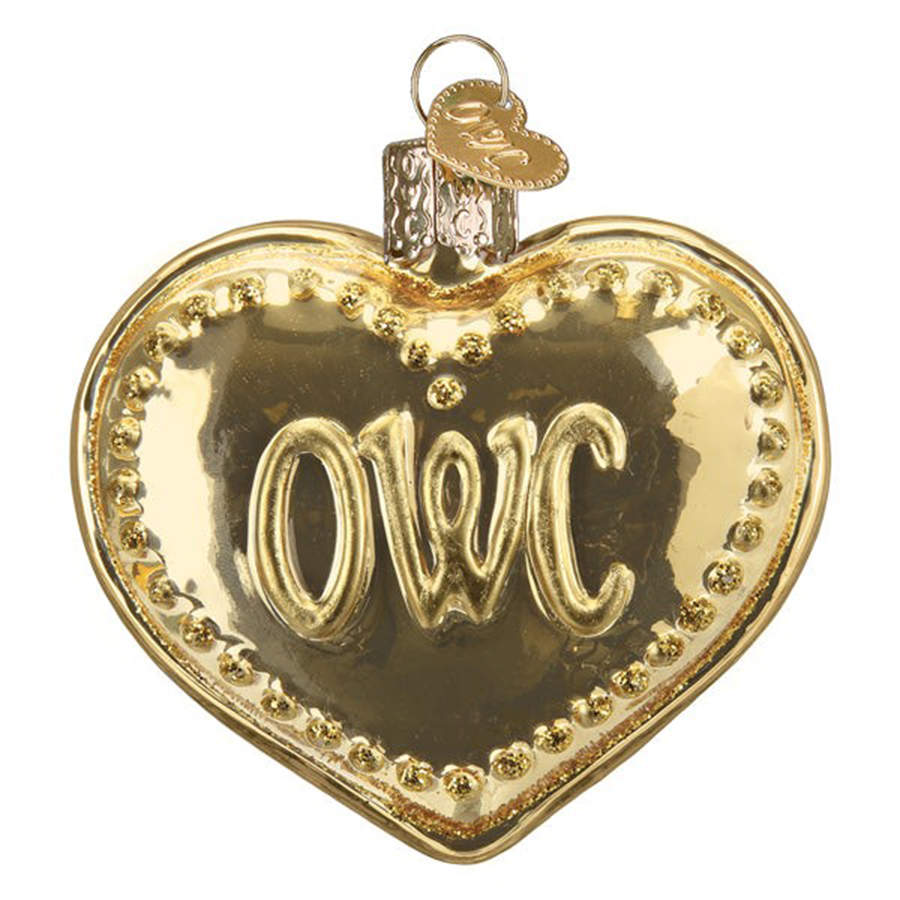 Old World Christmas Owc Heart - No Box Nb3417 by Old World Christmas (Newer)-1