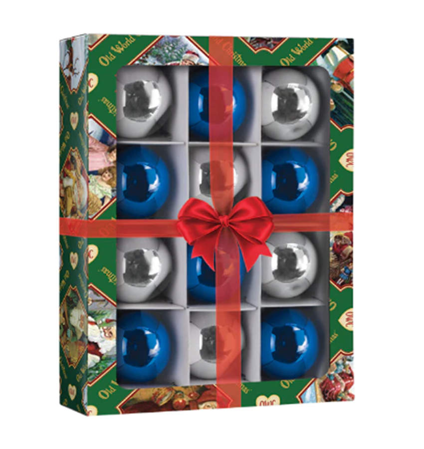 Glass Ball Sets Twilight Balls-Set Of 12 - Boxed by Old World Christmas (Newer)-1