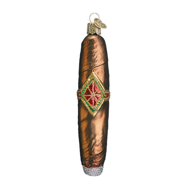 Old World Christmas Cigar - Nb904, No Box by Old World Christmas (Newer)-1
