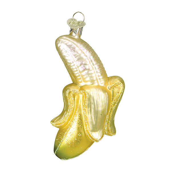 Old World Christmas Peeled Banana - Nb645, No Box by Old World Christmas (Newer)-1