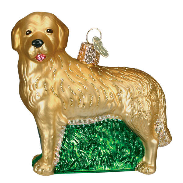 Animals Golden Retriever - No Box by Old World Christmas (Newer)-1