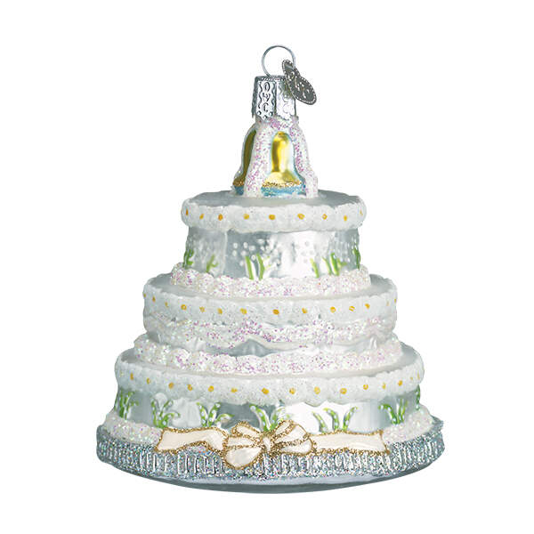 Old World Christmas Wedding Cake - No Box by Old World Christmas (Newer)-1