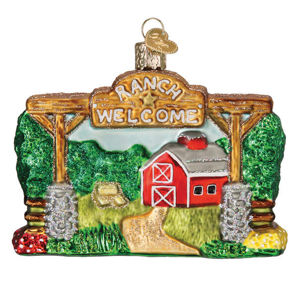 Old World Christmas Our Ranch - No Box Nb3622 by Old World Christmas (Newer)-1
