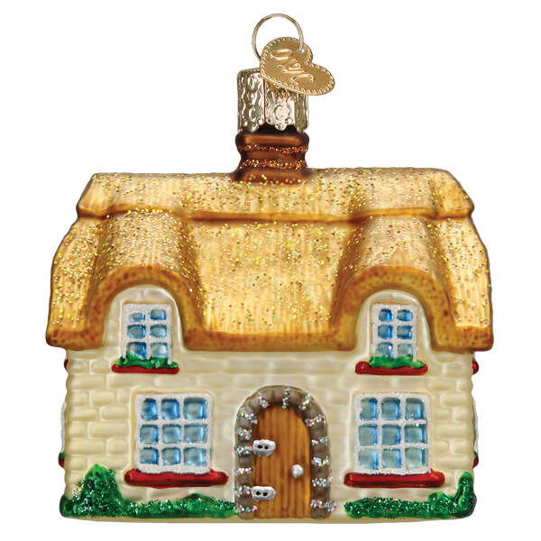 Old World Christmas English Cottage - No Box Nb3621 by Old World Christmas (Newer)-1