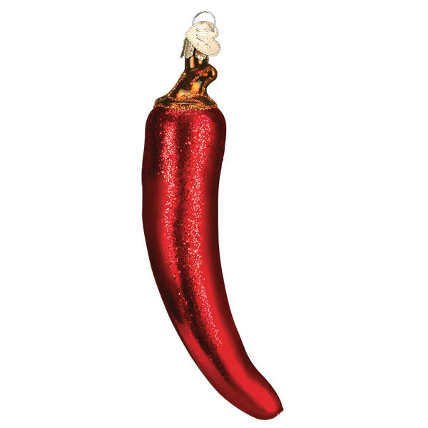 Old World Christmas Red Chili Pepper - No Box Nb3568 by Old World Christmas (Newer)-1