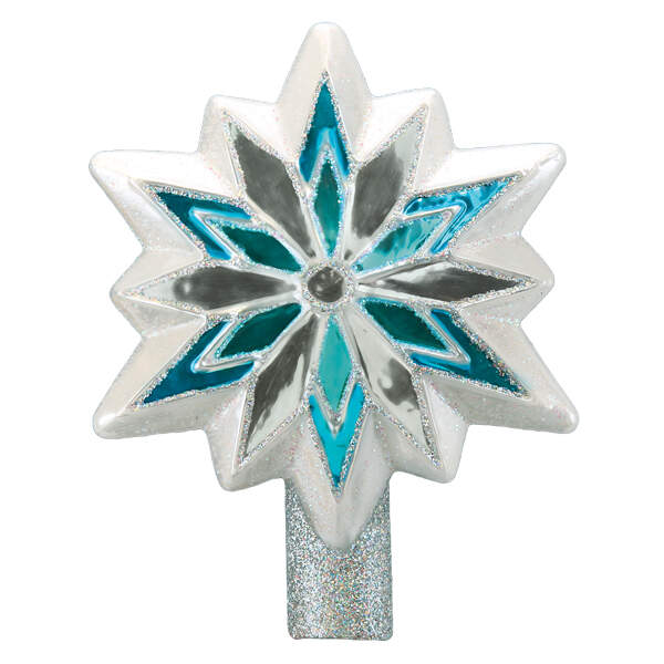 Tree Toppers Snowflake Tree Topper - Boxed by Old World Christmas (Newer)-1