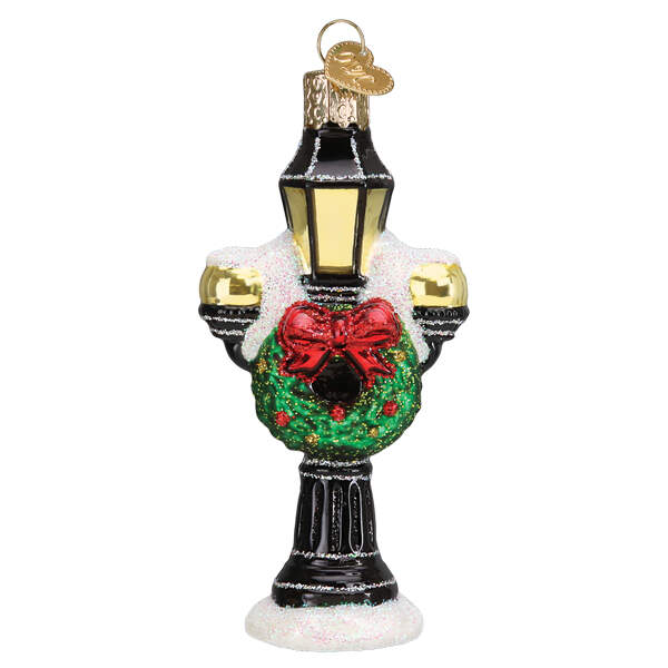 Old World Christmas Christmas Lamp Post - No Box Nb3541 by Old World Christmas (Newer)-1