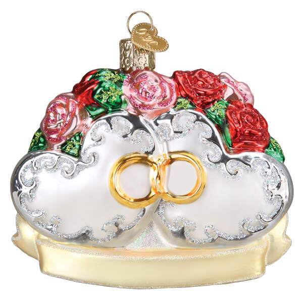 Old World Christmas Couples First Christmas - No Box Nb3507 by Old World Christmas (Newer)-1