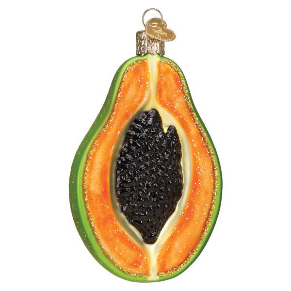Old World Christmas Papaya - No Box Nb3500 by Old World Christmas (Newer)-1