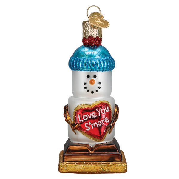 Old World Christmas Love You S'More Snowman - No Box Nb3489 by Old World Christmas (Newer)-1