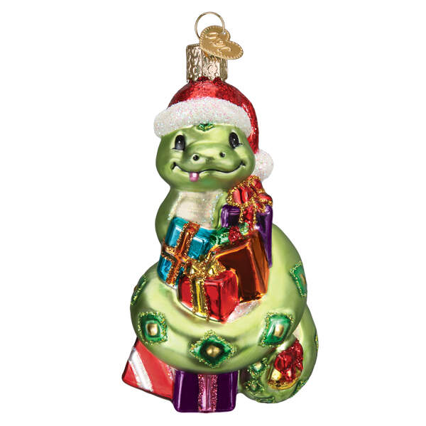 Animals Santa Snake - Nb682 No Box by Old World Christmas (Newer)-1