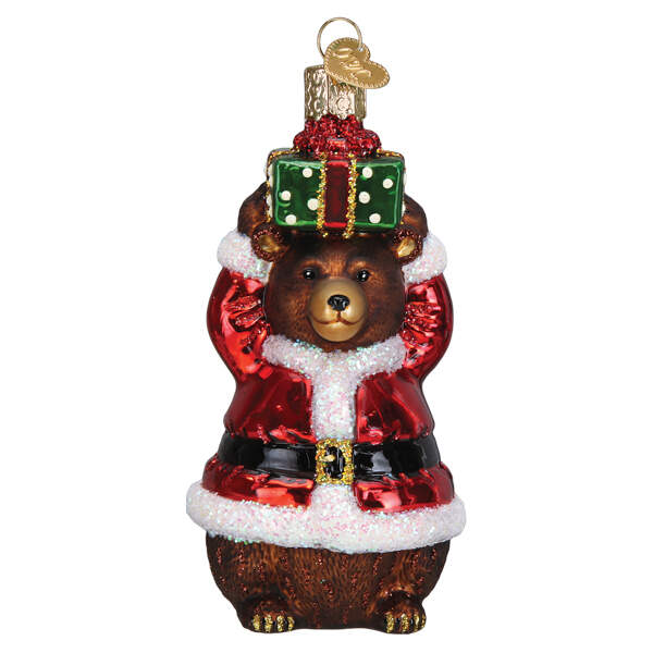 Old World Christmas Christmas Bear - No Box Nb3459 by Old World Christmas (Newer)-1