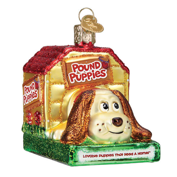Old World Christmas Pound Puppies - Hasbro - No Box Nb3435 by Old World Christmas (Newer)-1