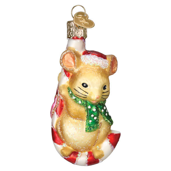 Old World Christmas Christmas Mouse - No Box Nb3405 by Old World Christmas (Newer)-1