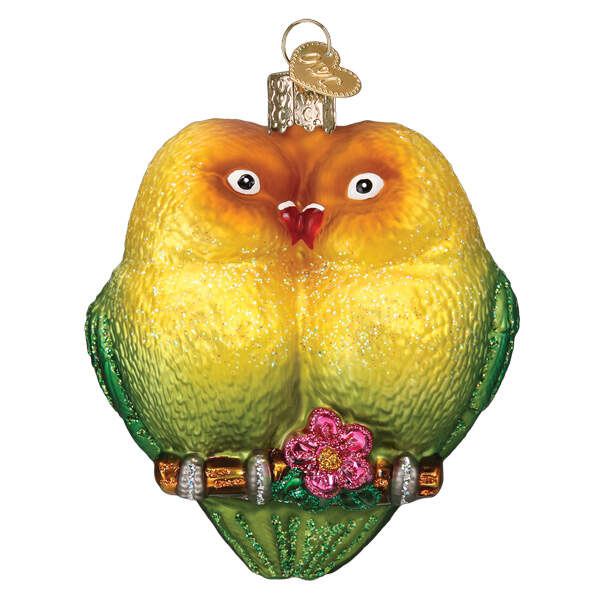 Old World Christmas Lovebirds - No Box Nb3400 by Old World Christmas (Newer)-1