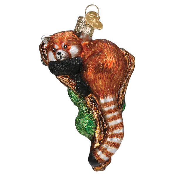 Old World Christmas Red Panda - No Box Nb3392 by Old World Christmas (Newer)-1