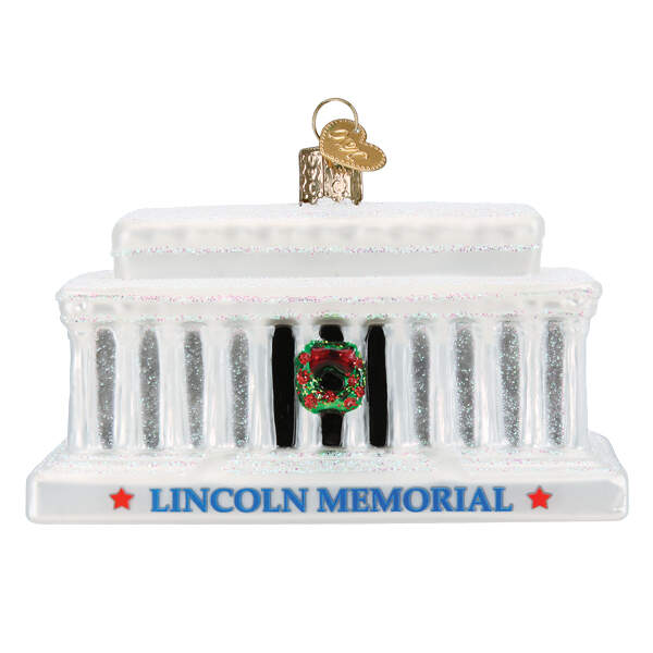 Old World Christmas Lincoln Memorial - No Box Nb3383 by Old World Christmas (Newer)-1