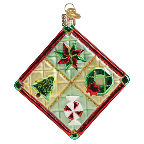 Old World Christmas Christmas Quilt - No Box Nb3347 by Old World Christmas (Newer)-1
