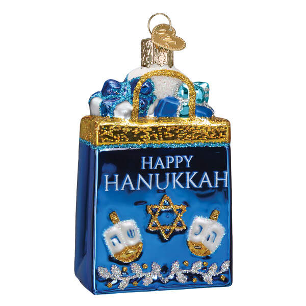 Old World Christmas Happy Hanukkah - No Box Nb3294 by Old World Christmas (Newer)-1