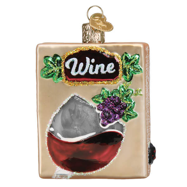 Old World Christmas Boxed Wine - No Box Nb3286 by Old World Christmas (Newer)-1