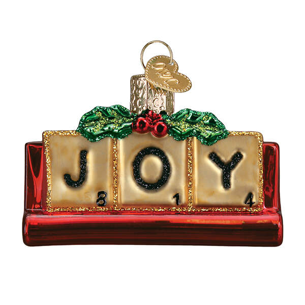 Old World Christmas Joyful Scrabble - No Box Nb3271 by Old World Christmas (Newer)-1